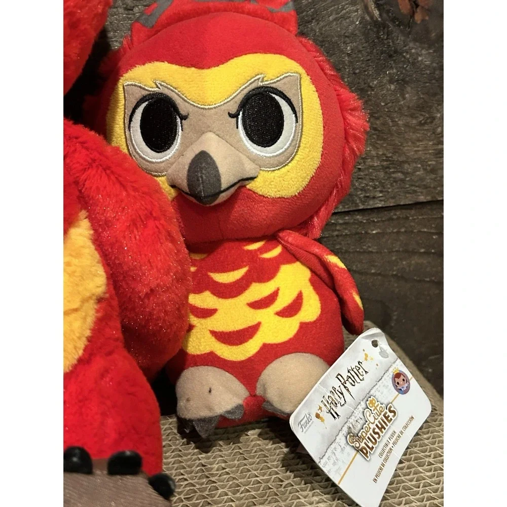 Wizarding World Of Harry‎ Potter Fawkes The Phoenix Plush Lot Of 2